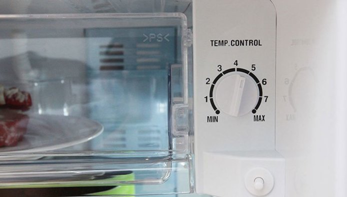 tủ lạnh không lạnh do cài sai nhiệt độ